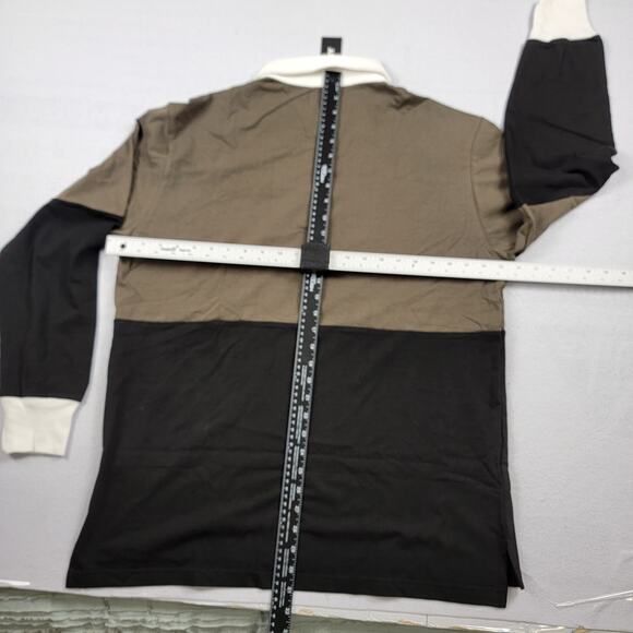 Hstry by NAS Hstry 94 Rugby Shirt Green/Blue Mens Sz L (737-738) - Picture 4 of 6